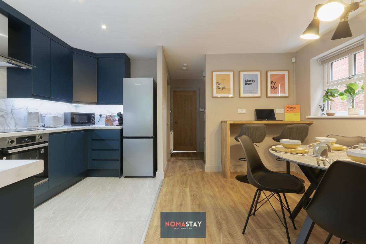 Nomastay, Corporate, Families, Relocation, 3 Bed, 2 Bath, Parking, Next To The Hospital, University, City Center Шеффілд Екстер'єр фото