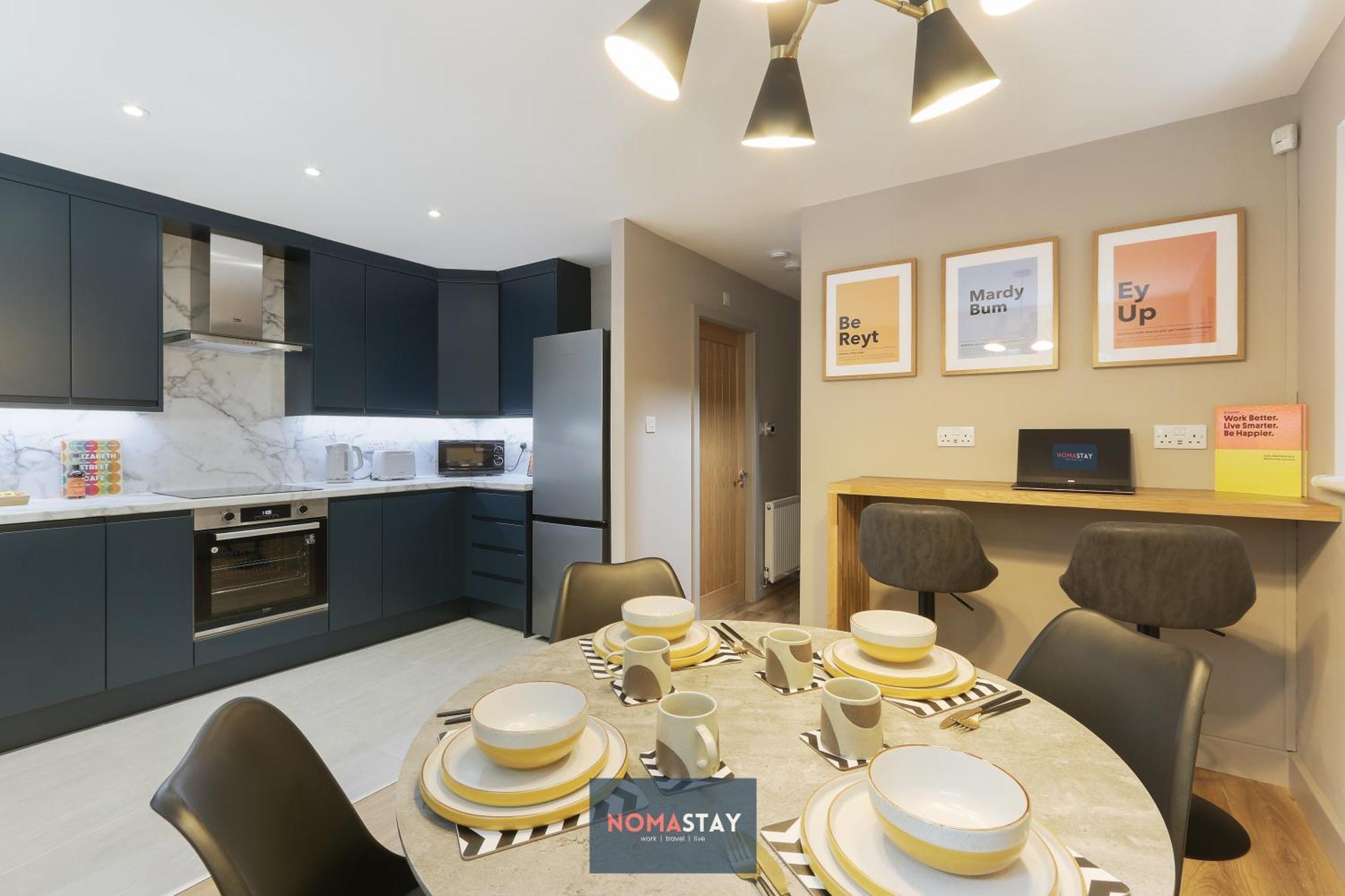 Nomastay, Corporate, Families, Relocation, 3 Bed, 2 Bath, Parking, Next To The Hospital, University, City Center Шеффілд Екстер'єр фото