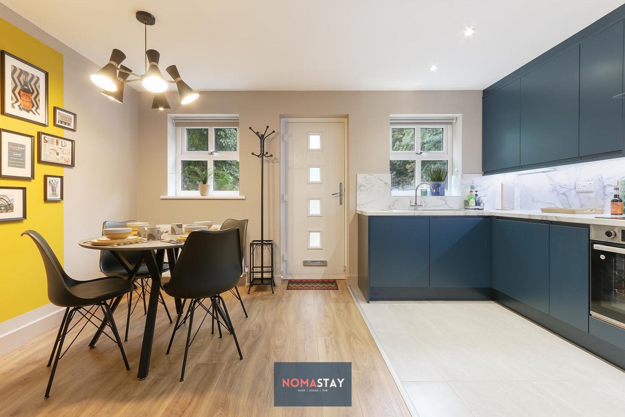 Nomastay, Corporate, Families, Relocation, 3 Bed, 2 Bath, Parking, Next To The Hospital, University, City Center Шеффілд Екстер'єр фото